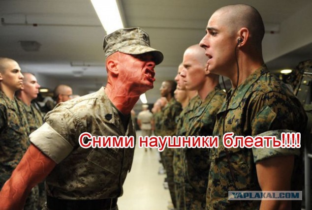 Рожи сержантов армии США