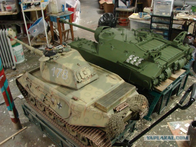 Мой гараж в масштабе 1:6