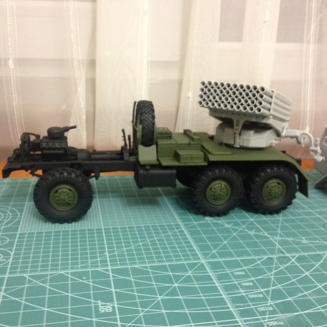 Модель танка Т-90А в масштабе 1/35