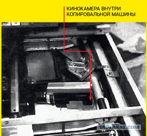 Жучки в копировальных аппаратах СССР