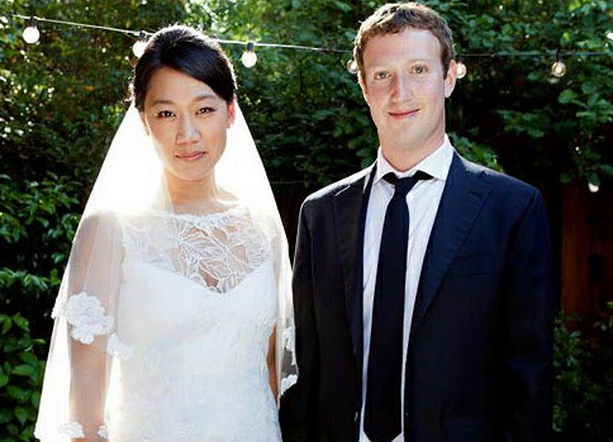 Основатель Facebook Марк Цукерберг женился