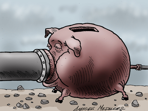 Карикатуры Алексея Меринова