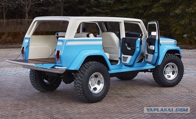Первый из Cherokee. Jeep Cherokee SJ Chief 74-78г.
