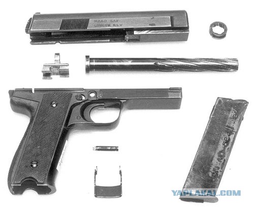 Пистолет-пулемет Рассела, model 11.