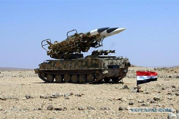 Россия помогла Сирии уничтожить израильские ракеты, летевшие на Дамаск