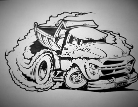 Наш автопром. Шаржики