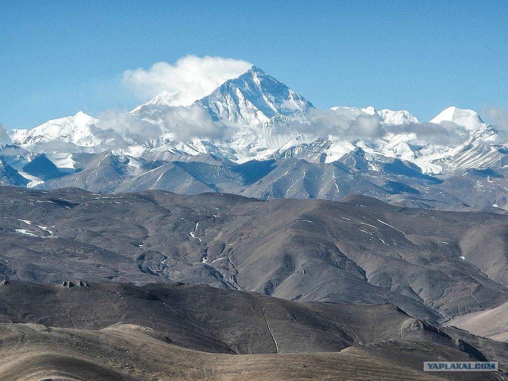 Высота нагорья тибет