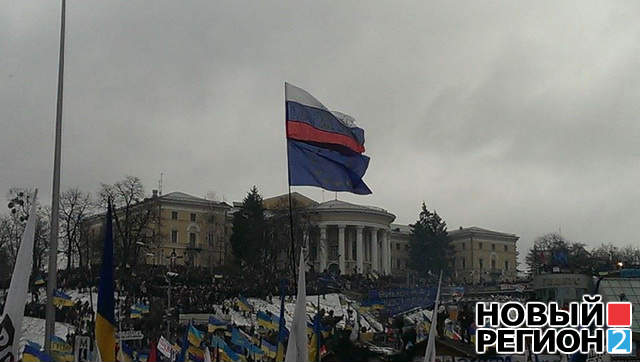 Киев. Новые столкновения демонстрантов с милицией
