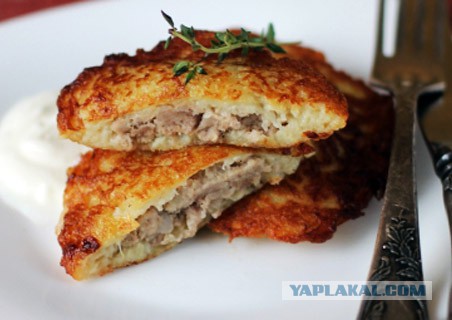 Драники, как я люблю.
