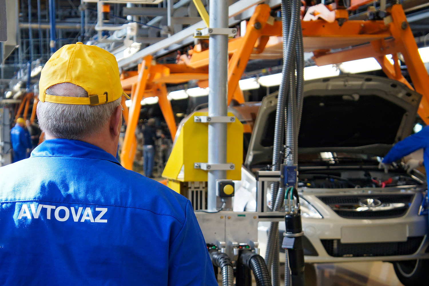 Фотография с производства АвтоВАЗа