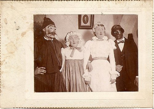 Странные старинные фотки