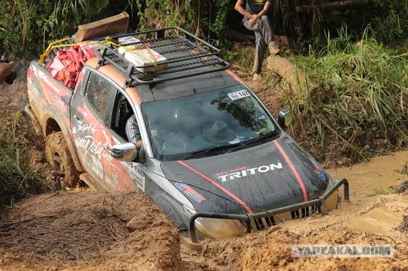 Mitsubishi L200 2016 - Offroad-тест в снегах России + немного Pajero V6
