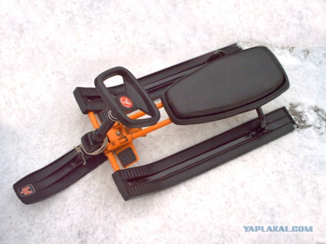 Регистратор на санках