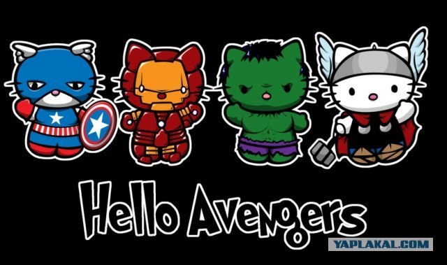 Коты - супергерои