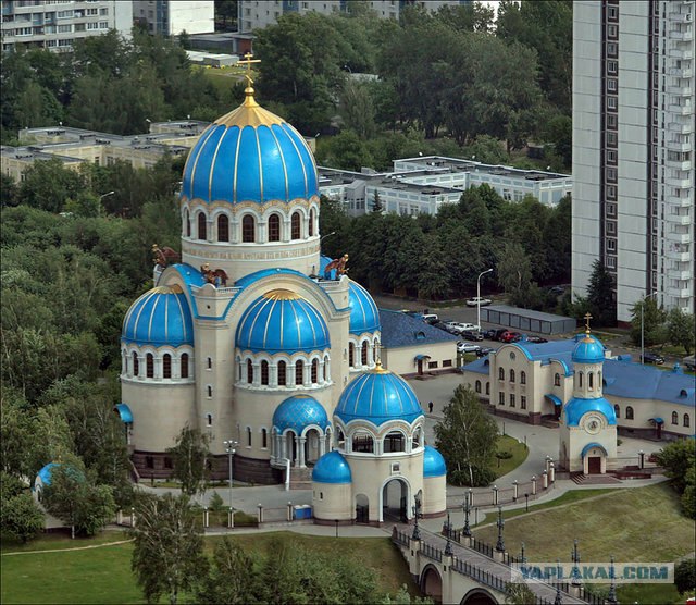 Москва с высоты птичьего полета (77 фото)