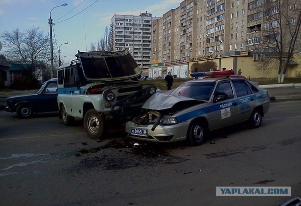 Воронеж, ППС против ГИБДД