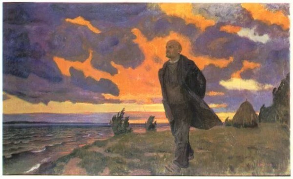 Ко дню рождения Ленина. Жизнь Ильича в живописи