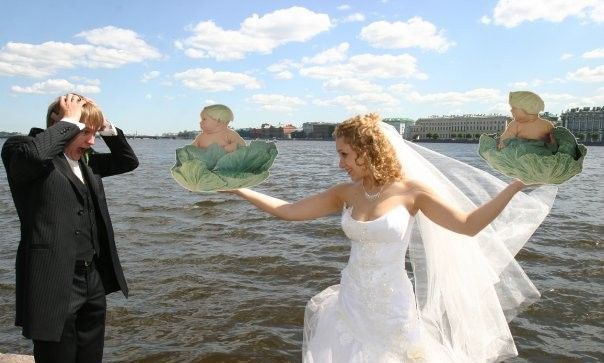 Свадебные фото, которые можно было не делать