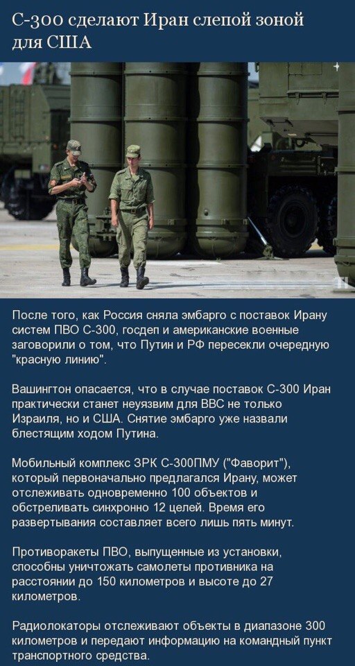 С-300 для Ирана