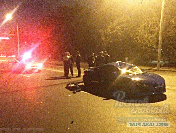 В Ростове на Шолохова Audi R8 насмерть сбила пешехода