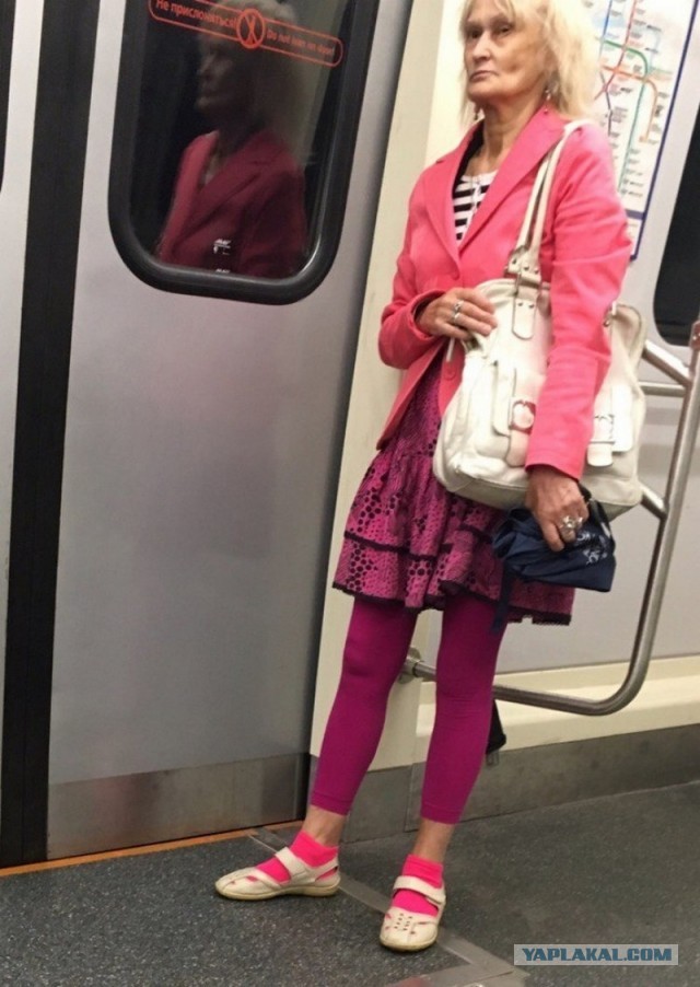 Модники, которые могут повстречаться в метро