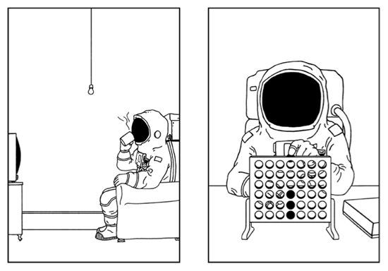 Возвращение космонавта на Землю