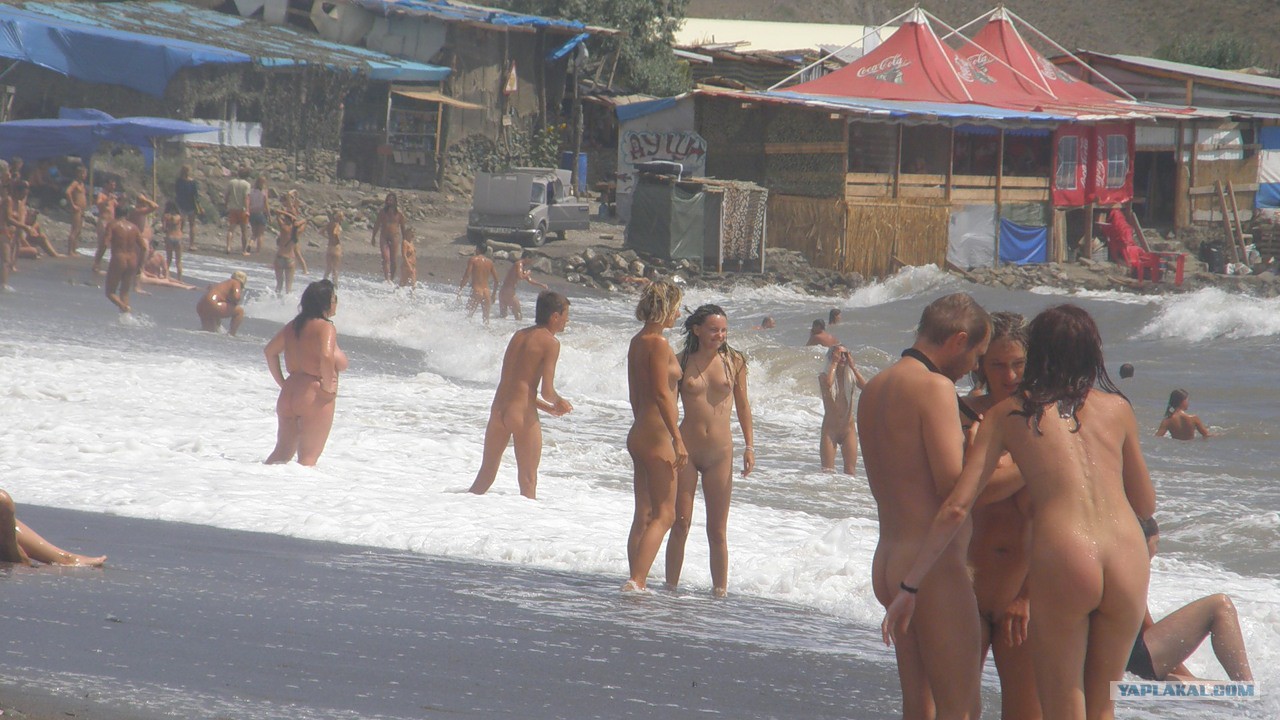 Голые нудисты на пляже без стыда и совести занимаются сексом онлайн