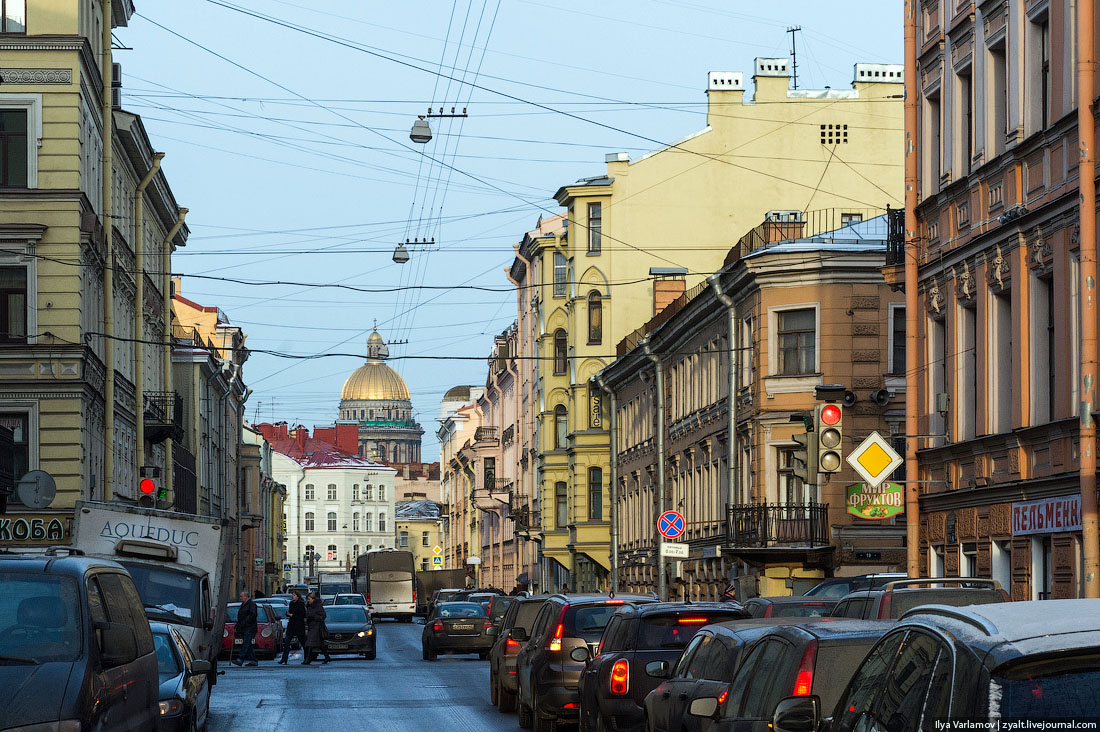 Санкт петербург центр города улицы