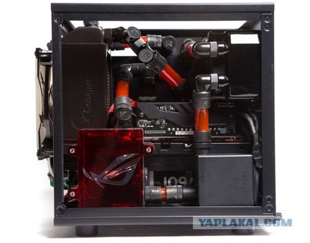 Проект «coreROG»: СЖО в mini-ITX корпусе