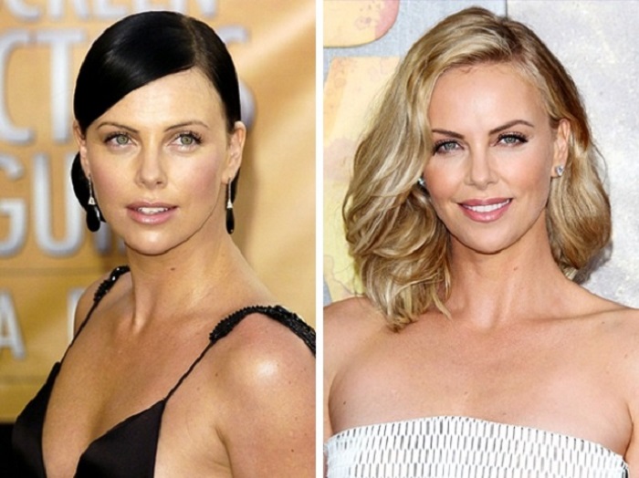 стала брюнеткой. из брюнетки в блондинку. блондинки которые перекрасились в брюнетку. блондинка и брюнетка. кэмерон диаз блондинка или брюнетка.