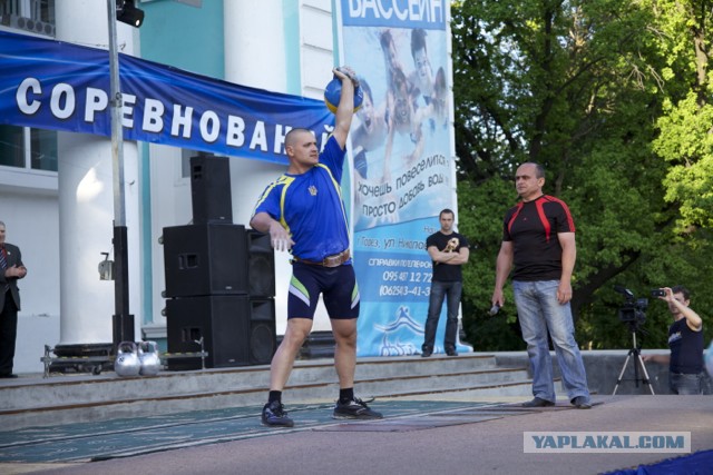 Чемпионата Украины по силовому поднятию гирь