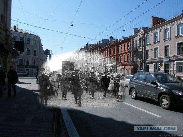 Петербург тогда и сейчас