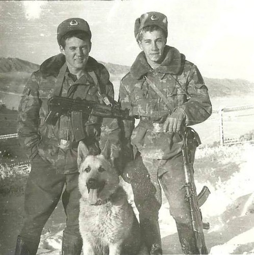 Советские пограничники