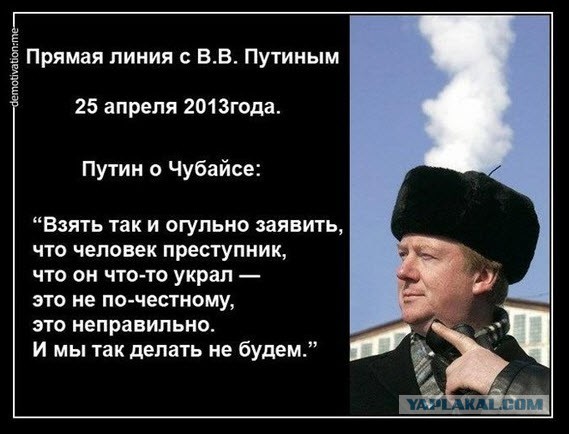 Чубайс отчитался Путину о достижениях «Роснано» за девять лет