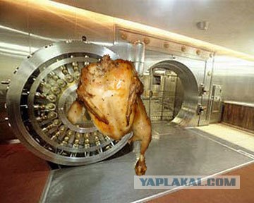 курица на банке