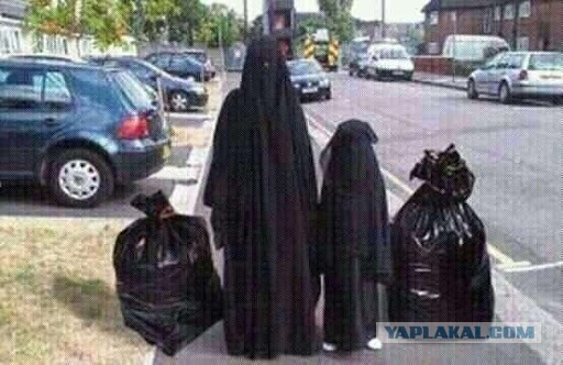 Строгий дресс-код  мусульманских девушек