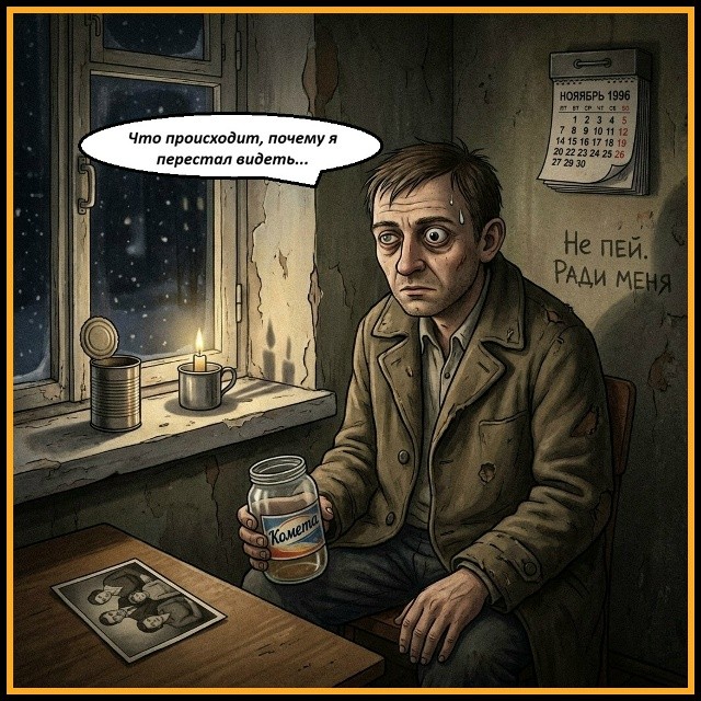 Техническая жидкость в бутылке, этикетка "не для питья" — и тысячи слепых.