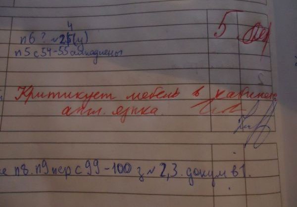 Записи в Дневниках