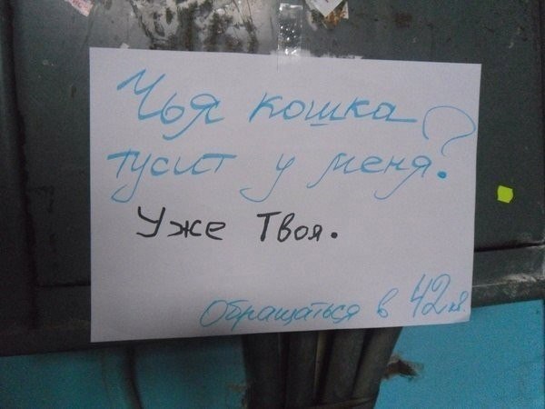 Эпические объявления.