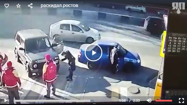 Ростовчанин в одиночку раскидал на заправке двух мужчин, подъехавших к нему для разборок на "Ладе Приора"