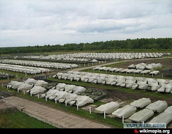 Расконсервировали танки Т-62 и Т-80БВ