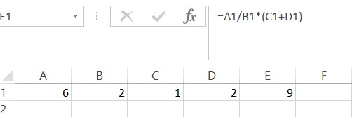 6:2(1+2)=? Какой правильный ответ у этого примера? 9 или 1?