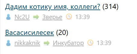 Дадим котику имя, коллеги?