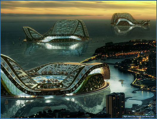 Lilypad - архитектурный проект плавающих городов