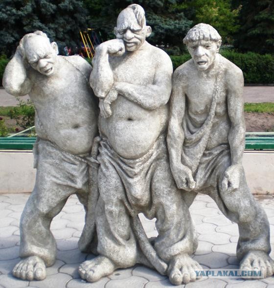 Необычные статуи мира