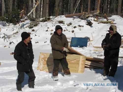 Зимники Якутии и Иркутской области. Весна 2011 года