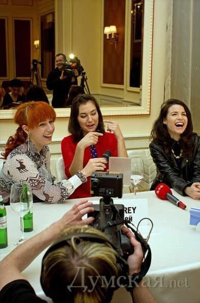 Пресс-конференция с Сашей Грей