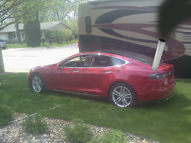 Новая Tesla - фотоотчет первого владельца