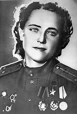Советские летчицы-герои периода Великой Отечественной Войны