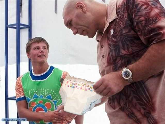 Фотожаба: Аршавин и Валуев